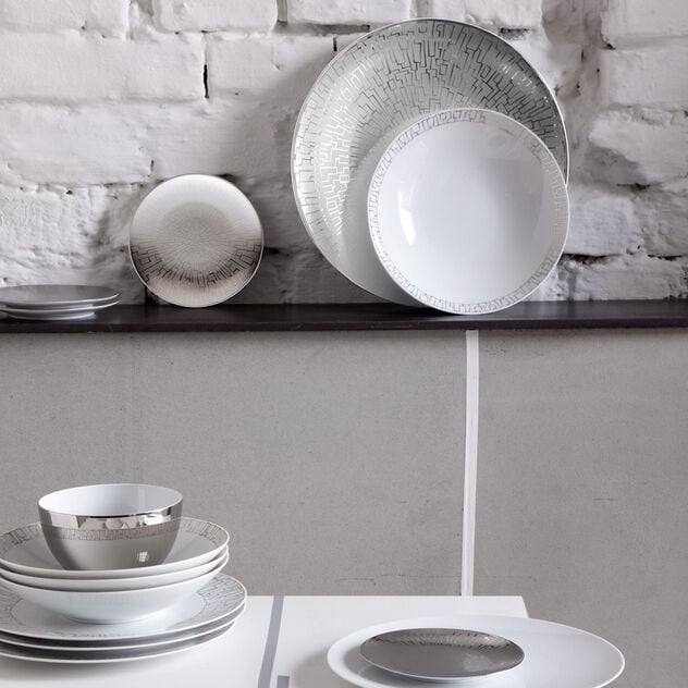 Cereal Bowls Set, 2 pieces | TAC 02 Skin Platinum image number 1