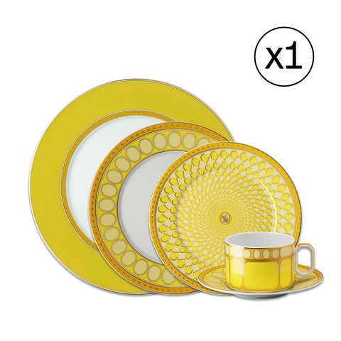 Dinnerware Set for 1 Person 5 Pieces