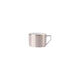 Cup (10.60 cm, 0.23 l) from the Rosenthal Francis Carreau Beige collection in porcelain.
