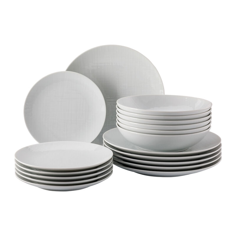 Dinnerware for 6, 18 pcs