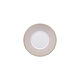 Cup saucer (15.40 cm) from the Rosenthal Francis Carreau Beige collection in porcelain.