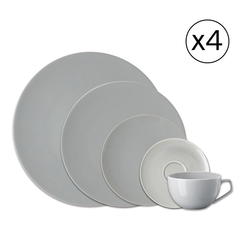 Dinnerware Set for 4 People 20 Pieces