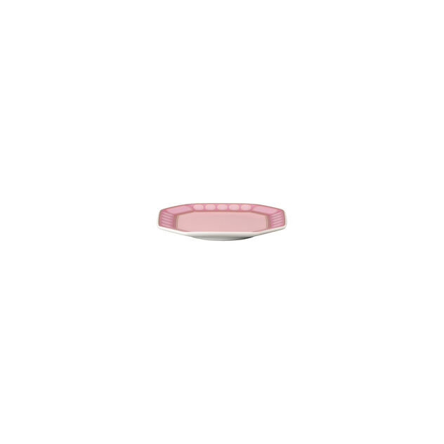 Bowl (11 x 11 cm) from the Swarovski SIGNUM Rose collection in porcelain. image number 1