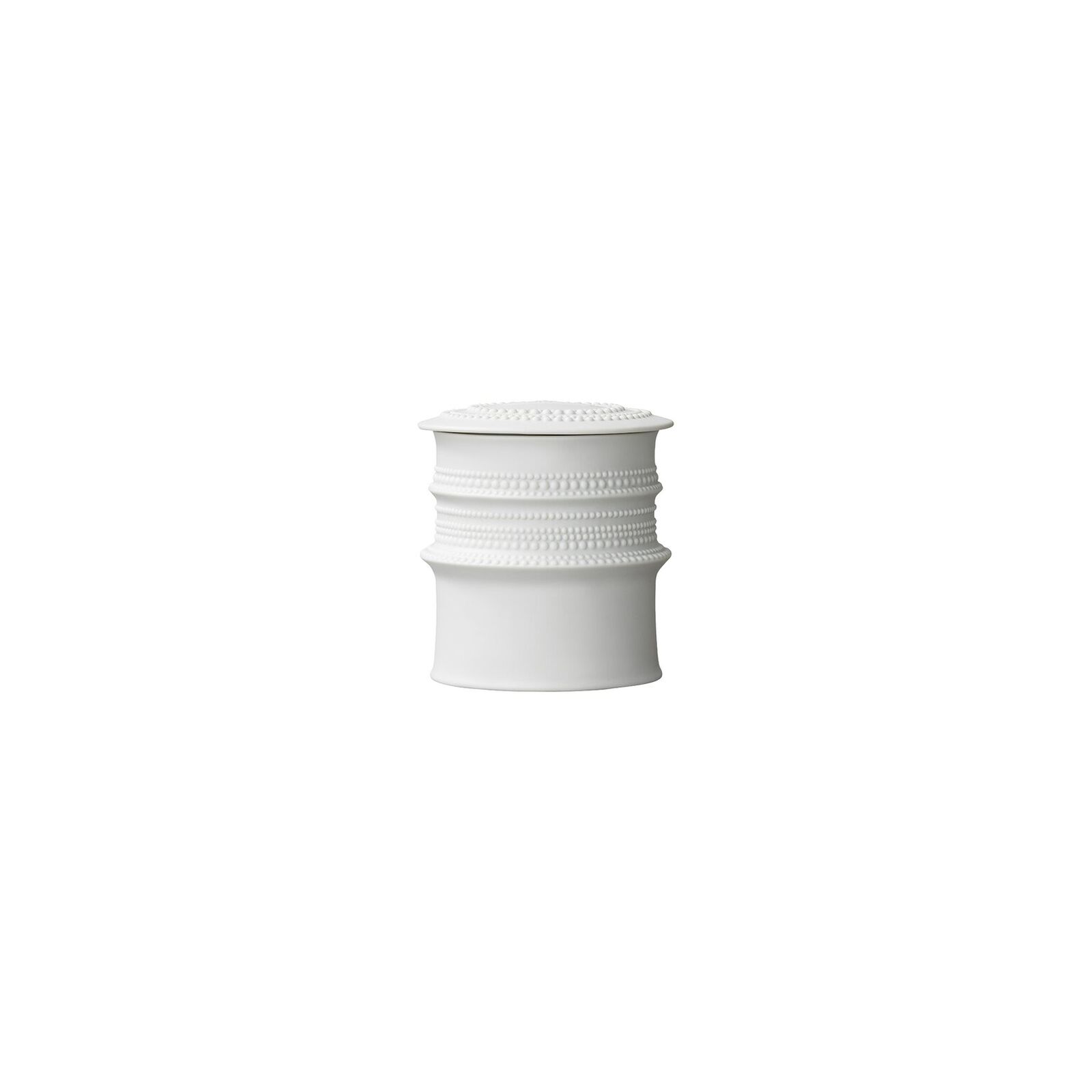 Sugar bowl (9.50 cm) from the Rosenthal Pisara Weiss matt collection. image number null