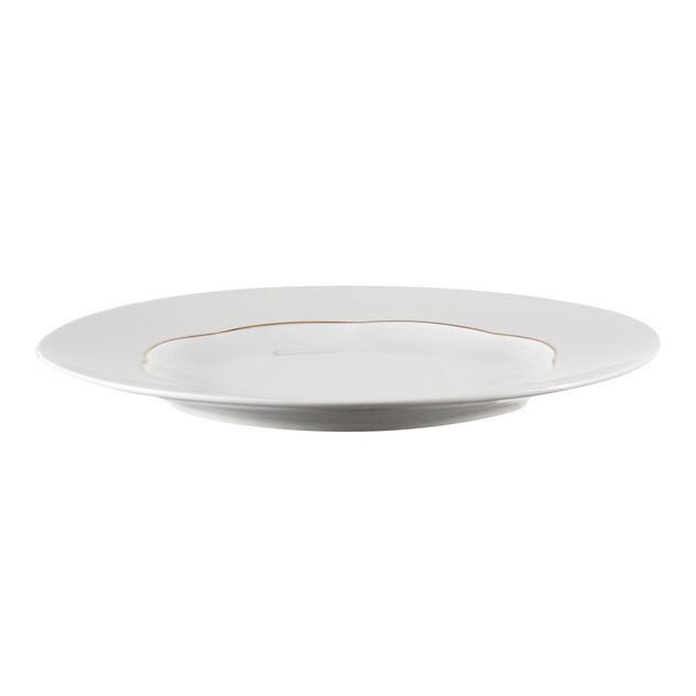 Dinner plate (28 cm) from the Rosenthal Sonetto Oro collection in porcelain. image number 1