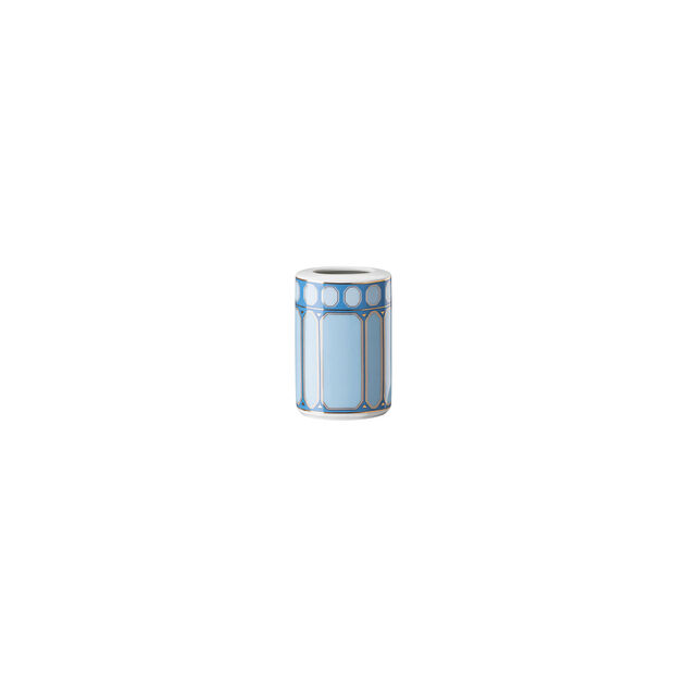 Vase (8 cm) from the Swarovski SIGNUM Azure collection in porcelain. image number 0