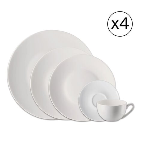 Dinnerware Set for 4 People 20 Pieces