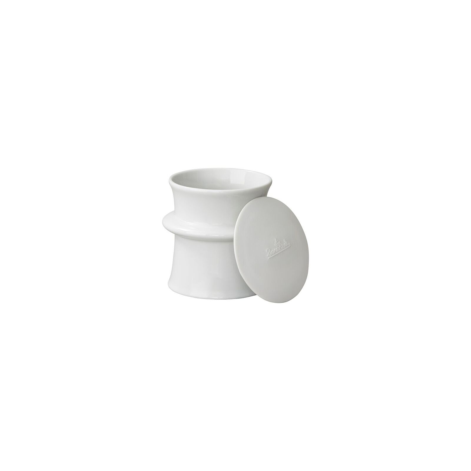 Small sugar bowl (10 cm) from the Rosenthal Rinki collection in glazed white porcelain. image number null