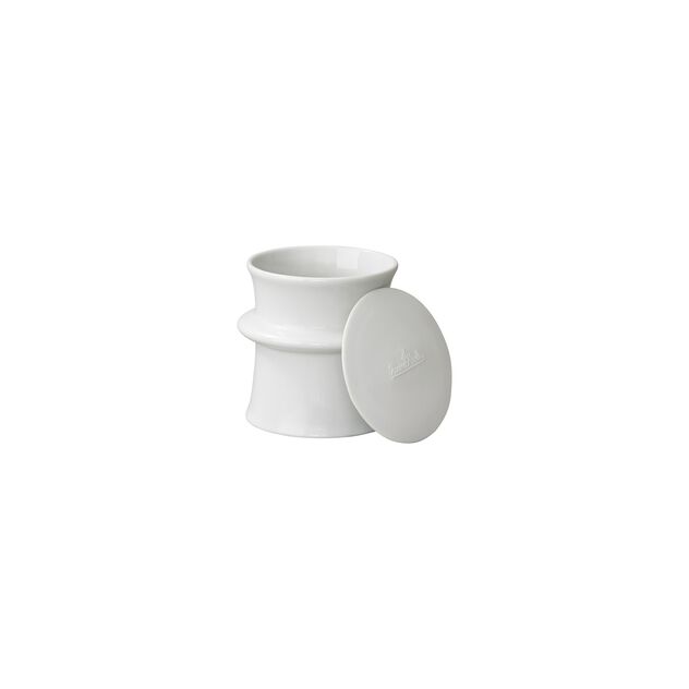 Small sugar bowl (10 cm) from the Rosenthal Rinki collection in glazed white porcelain. image number 0