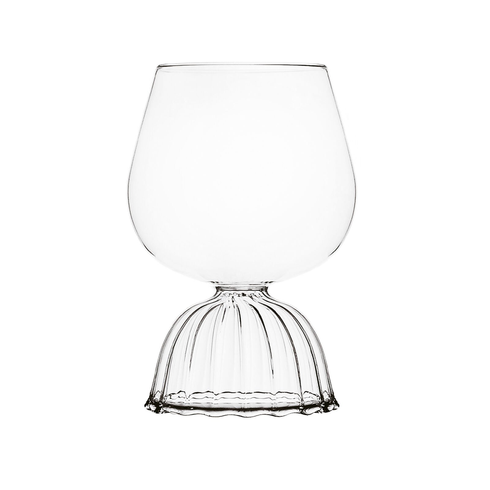 Red wine and White wine goblets set, 4 pieces image number null