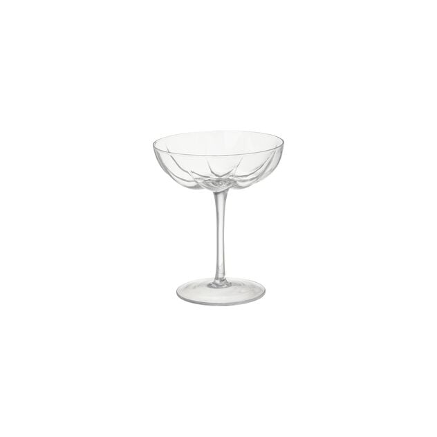 Cocktail/champagne glass (13.50 cm, 0.24 l) from the Rosenthal Sonetto Clear collection. image number 0