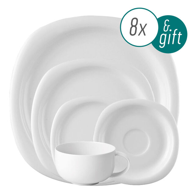 40 Piece Dinner Setting with free serving bowl image number 0