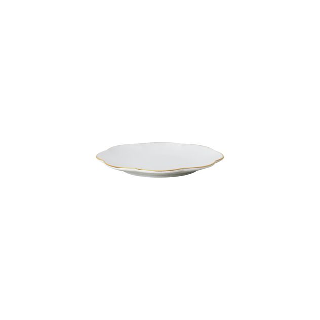 Flat plate (15 cm) from the Rosenthal Sonetto Oro collection in porcelain. image number 1