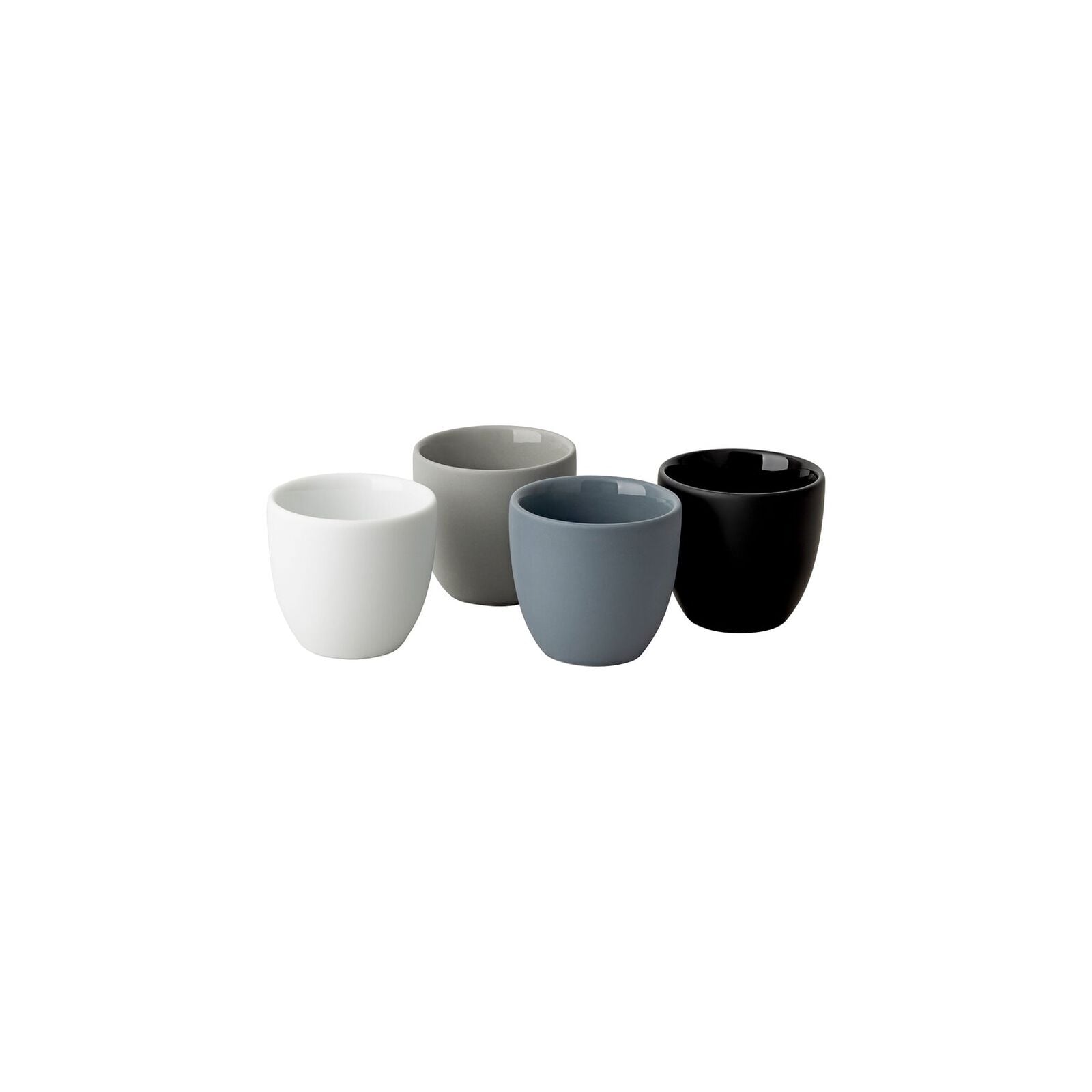 Set of 4 double-walled espresso tumblers (7.10 cm) from the Rosenthal the cup+ Mixed collection. image number null