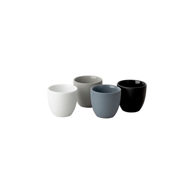 Set of 4 double-walled espresso tumblers (7.10 cm) from the Rosenthal the cup+ Mixed collection. image number 1