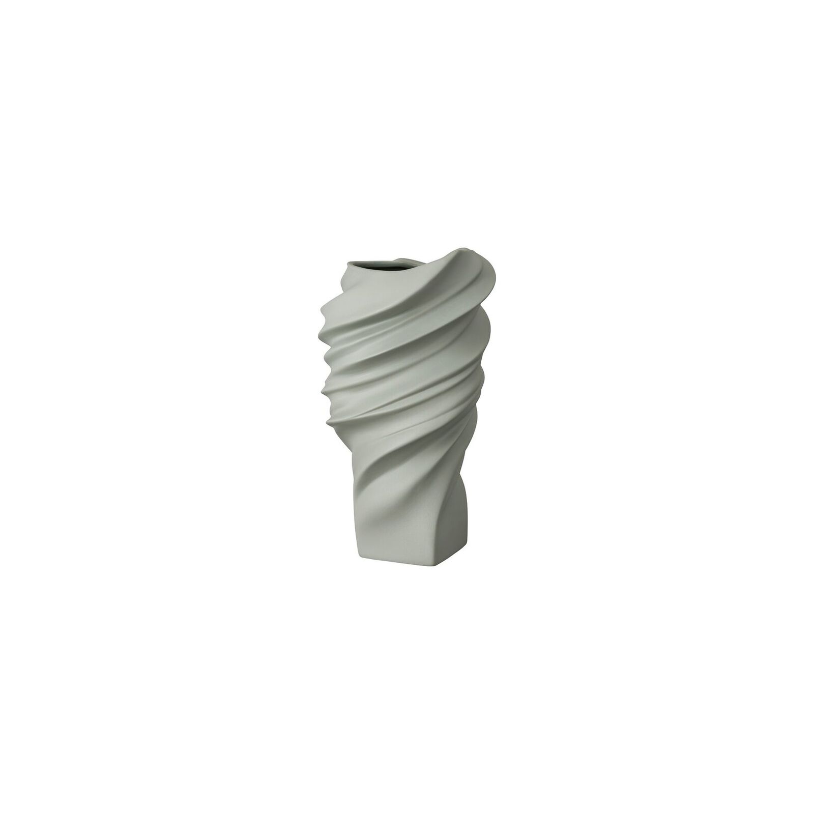 Vase (15 cm) from the Rosenthal Squall Lava collection in porcelain. image number null