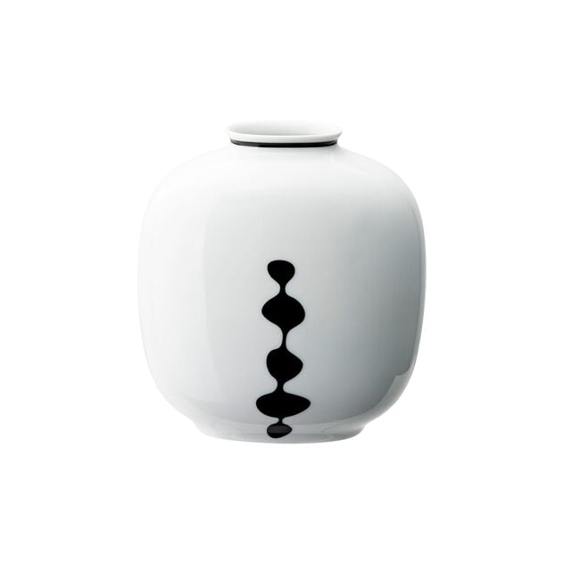 Vase (20 cm) from the Rosenthal Home Monochrome collection in porcelain. image number 1