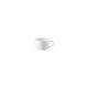 Espresso cup (0.12 l) from the Rosenthal TAC Weiss collection in porcelain, on a wooden table.