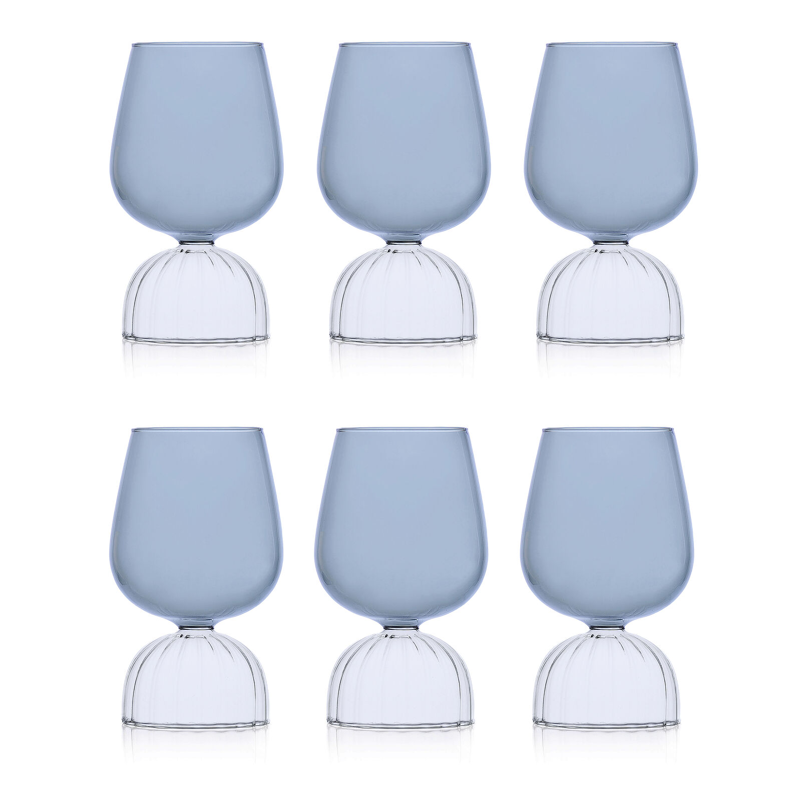 Red wine smoke goblets set, 6 pieces image number null