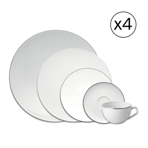 Dinnerware Set for 4 People 20 Pieces