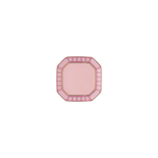 Bowl (11 x 11 cm) from the Swarovski SIGNUM Rose collection in porcelain. image number 0