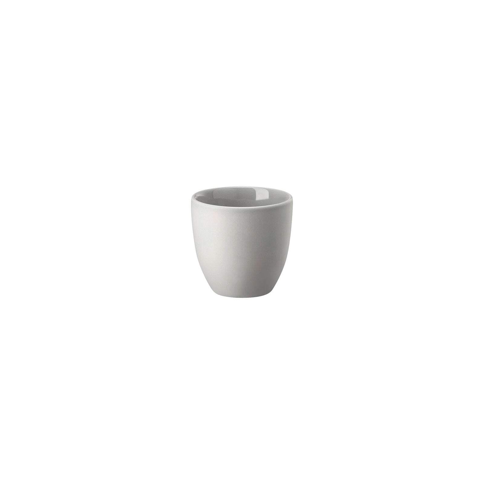 Lungo double-walled cup (7.9 cm, 0.18 l) from the Rosenthal the cup+ collection in Gentle Grey. image number null