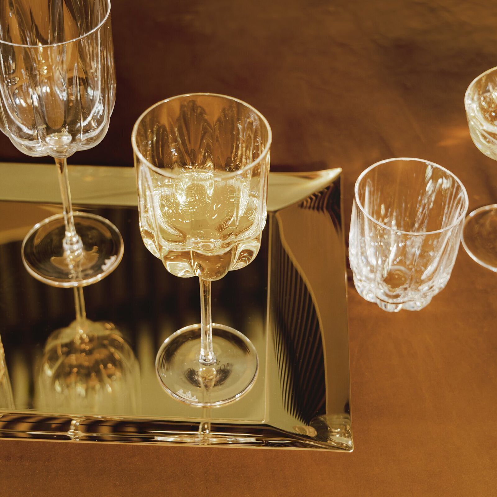 Large tumbler (15.50 cm, 0.44 l) from the Rosenthal Sonetto Klar collection in crystal. image number null