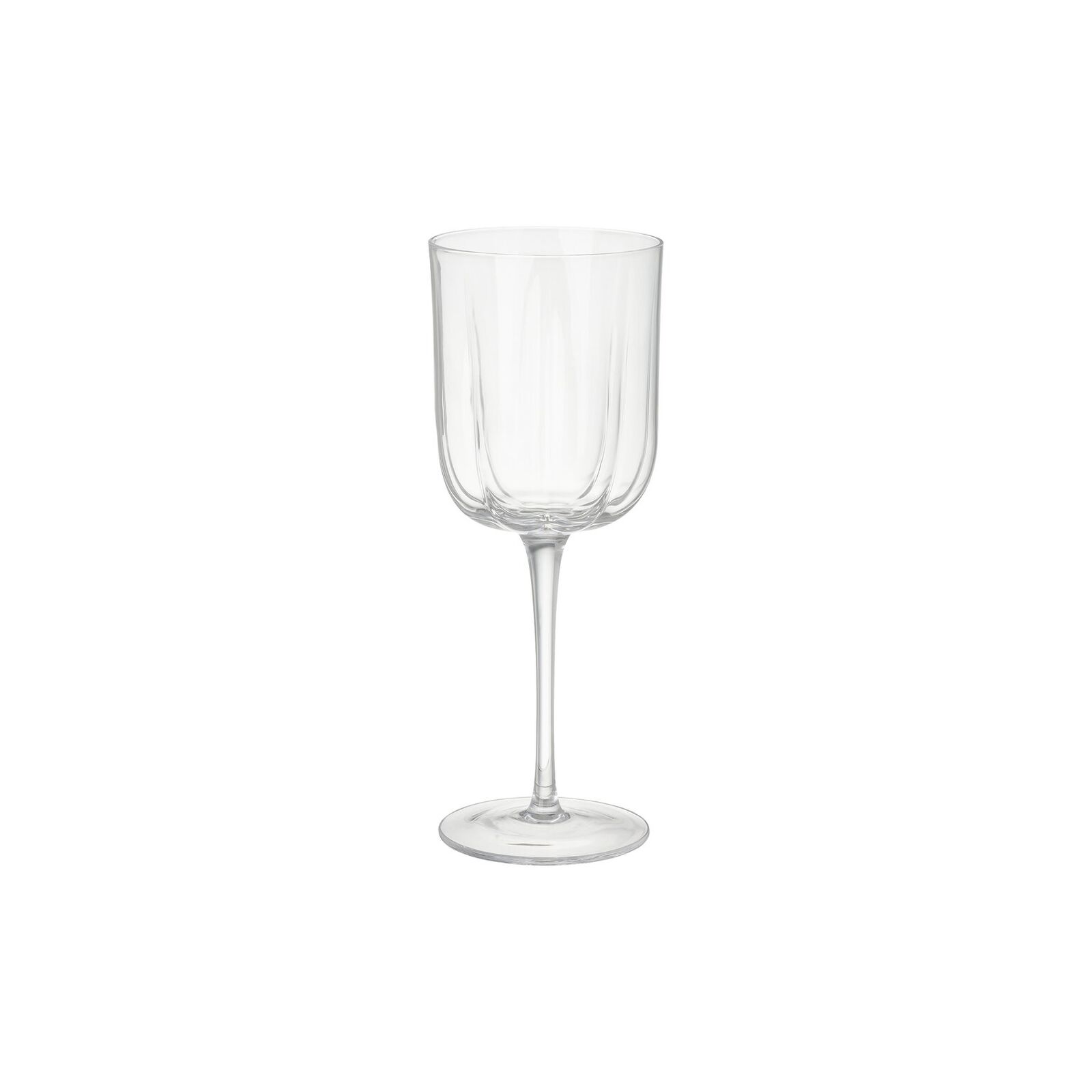 White wine glass (21.20 cm, 0.39 l) from the Rosenthal Sonetto Klar collection. image number null