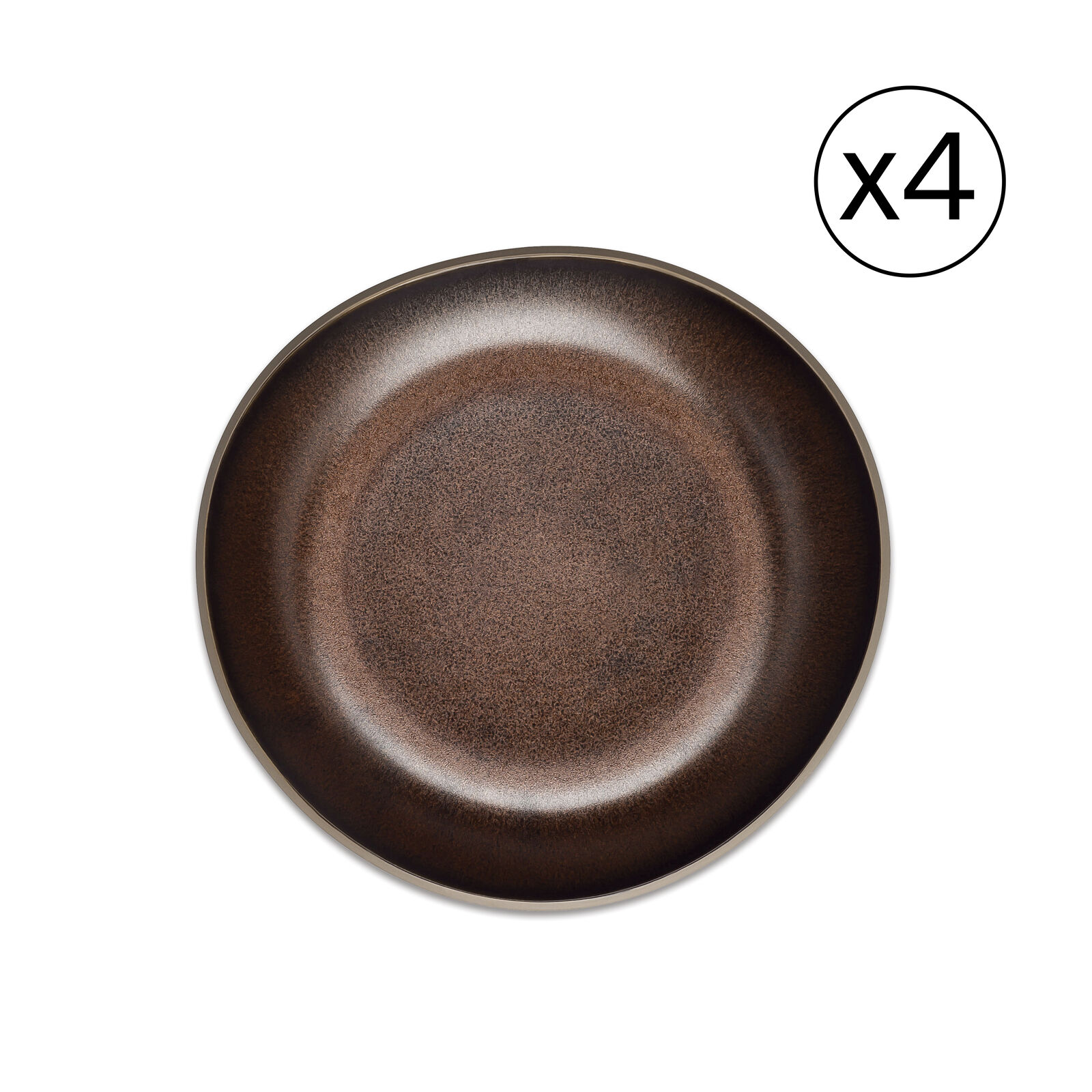 Deep Plate Set for 4 people 4 Pieces image number null