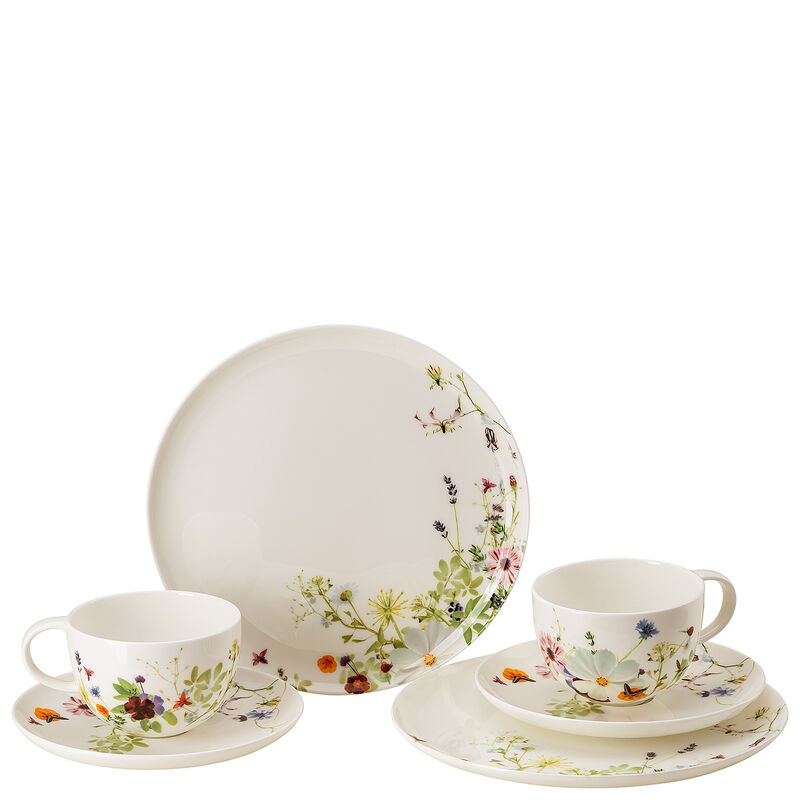 Dinnerware for 2, 6 pcs