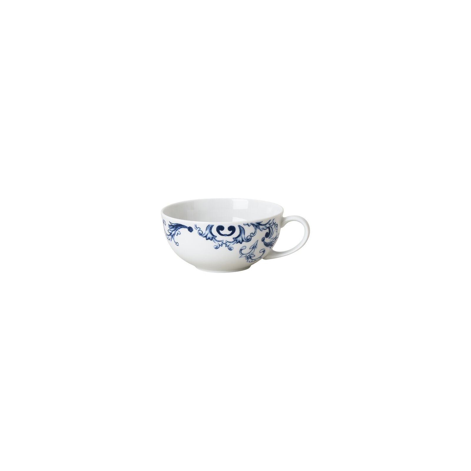 Cup (11.90 cm) from the Rosenthal True Blue collection in porcelain, featuring a blue decor. image number null