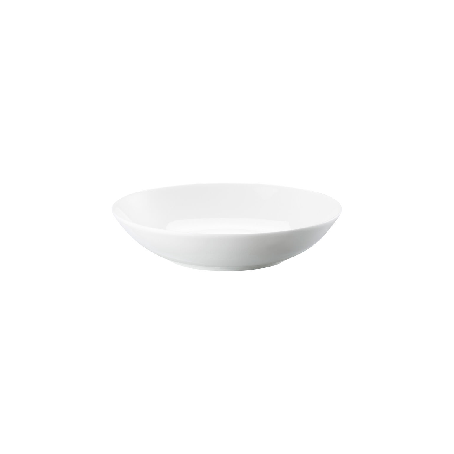 Rosenthal Porcelain, Soup Plate, 7 1/2 inch, Jade Bone China White