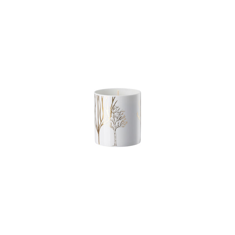 Table light with wax