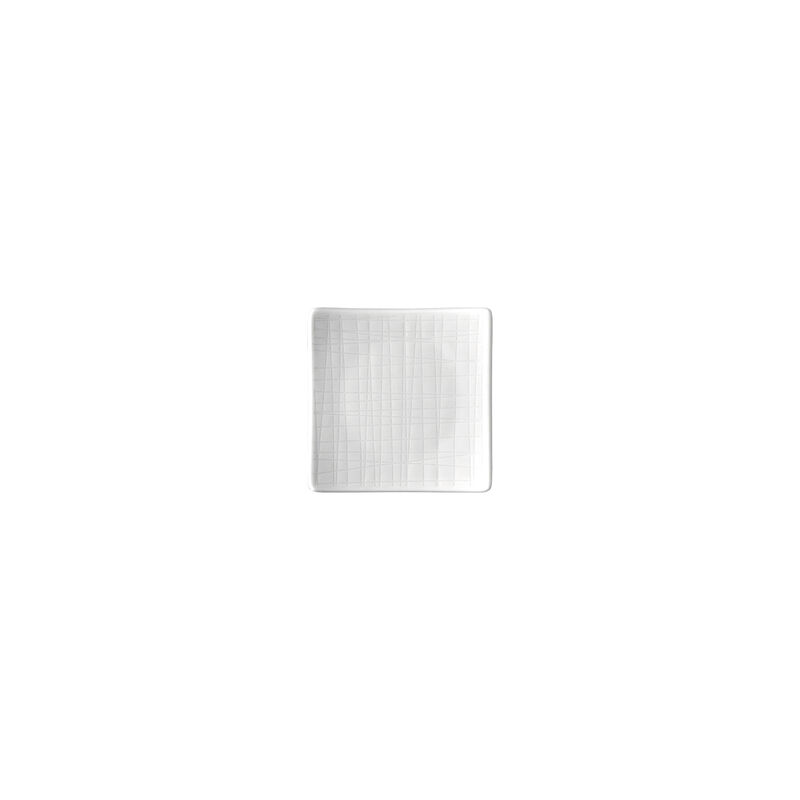 Plate 9 cm square flat