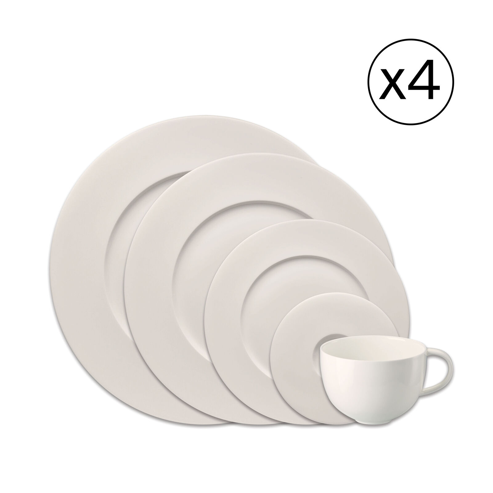 Dinnerware Set for 4 People 20 Pieces image number null