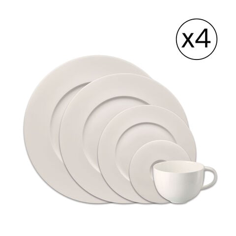 Dinnerware Set for 4 People 20 Pieces