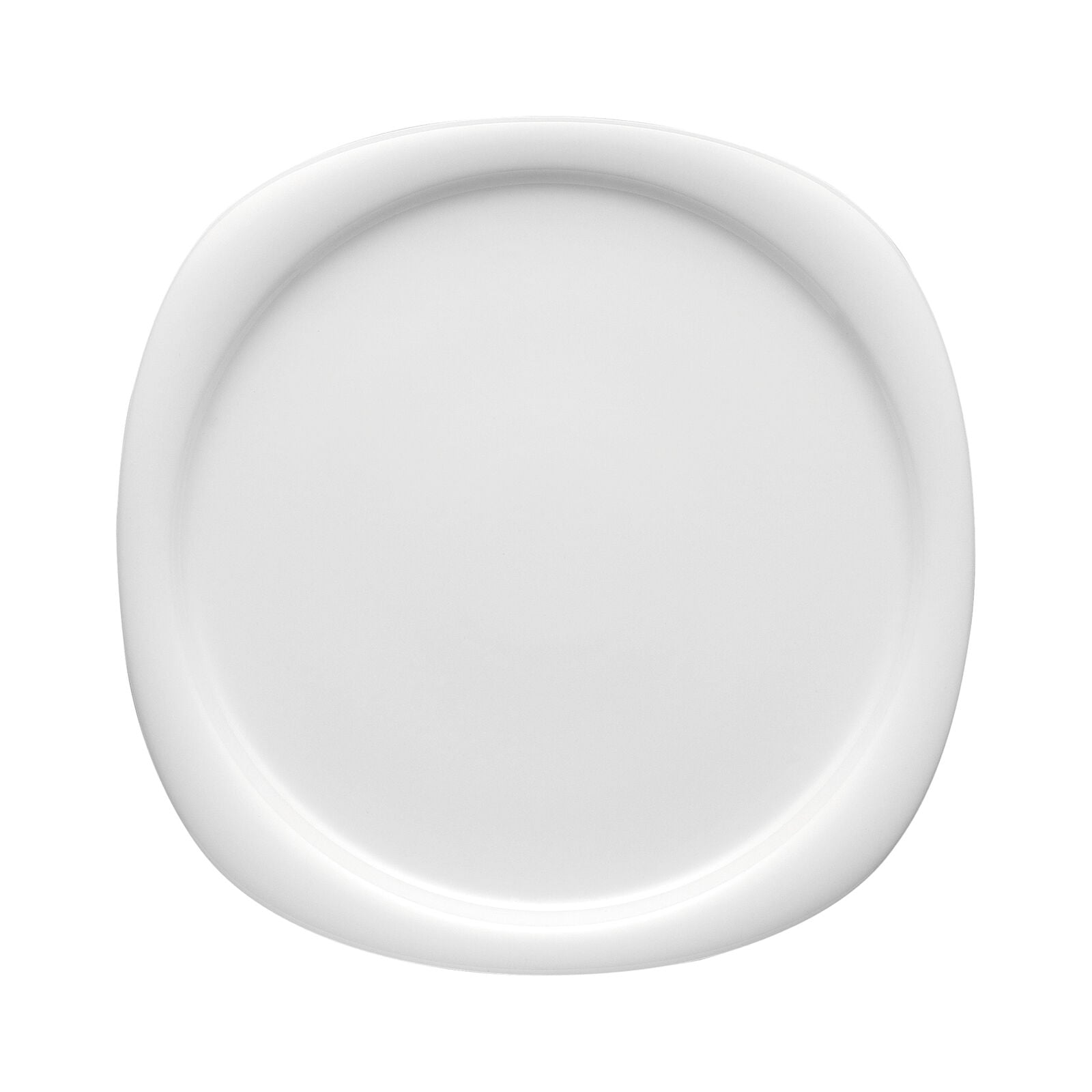 Round platter (32 cm) from the Rosenthal Suomi Weiss collection in porcelain. image number null