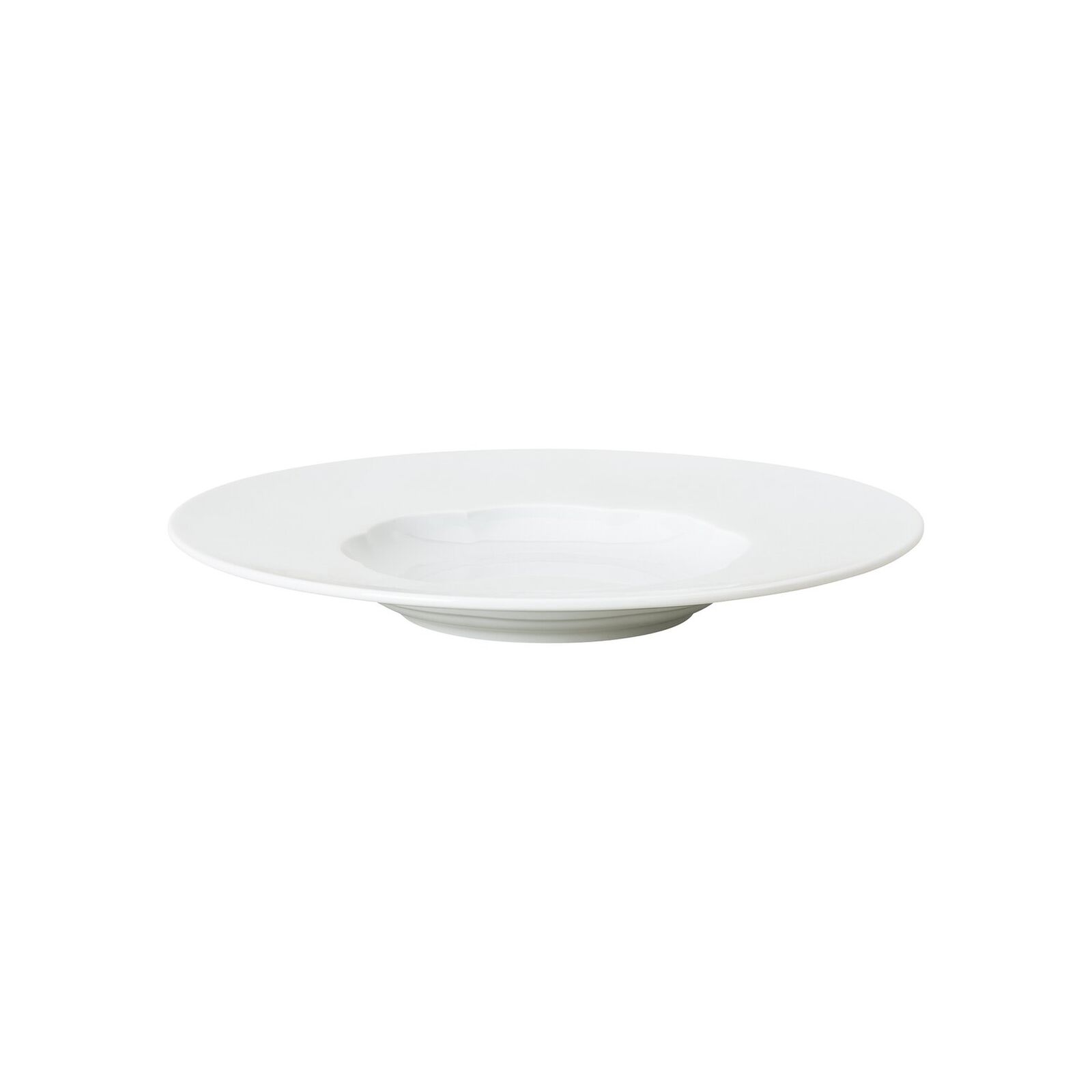 Charger plate (26 cm) from the Rosenthal Sonetto Bianco collection in porcelain. image number null