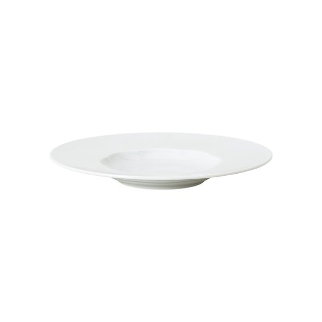 Charger plate (26 cm) from the Rosenthal Sonetto Bianco collection in porcelain. image number 1