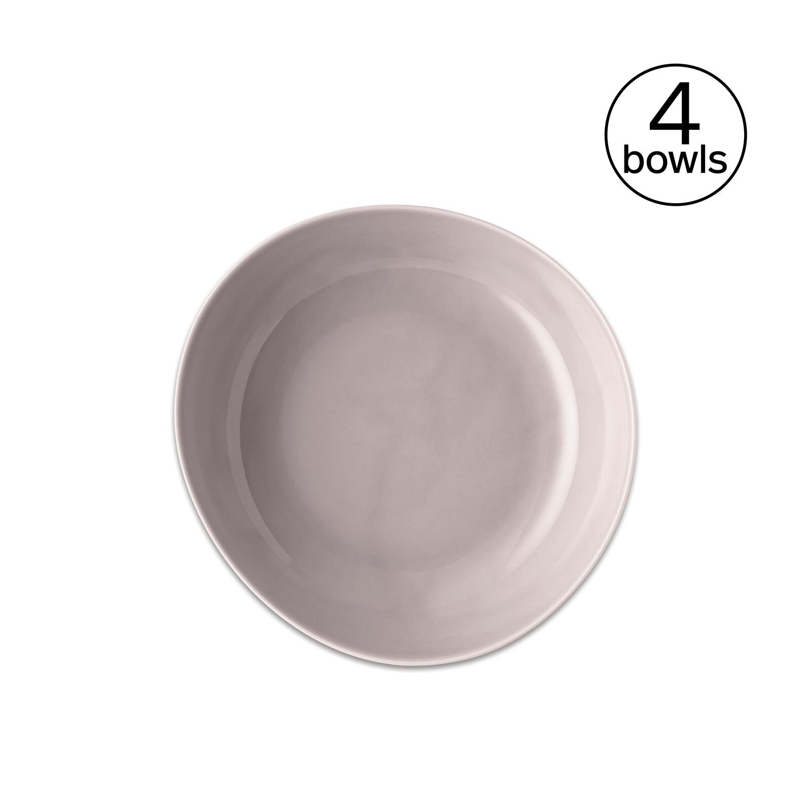 Deep Plate Set for 4 People 4 Pieces image number null
