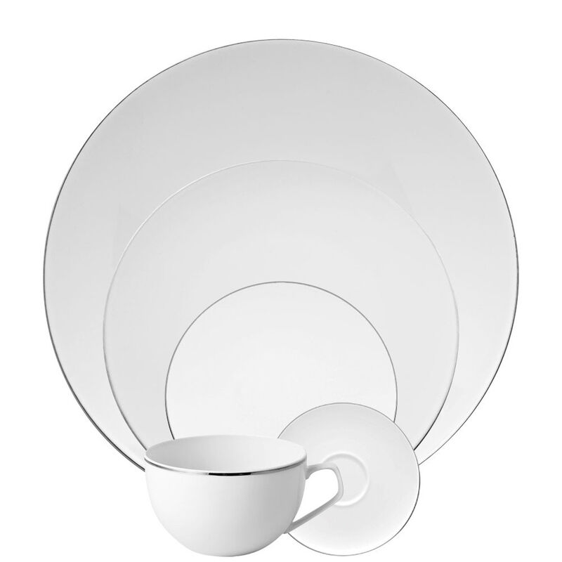 5 Piece Place Setting | TAC 02 Platinum