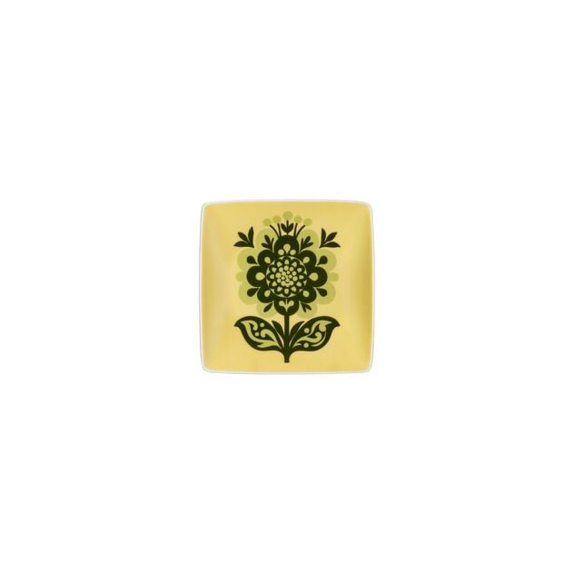 Square bowl (12 cm) from the Rosenthal Home Flower Farm collection in porcelain. image number 0
