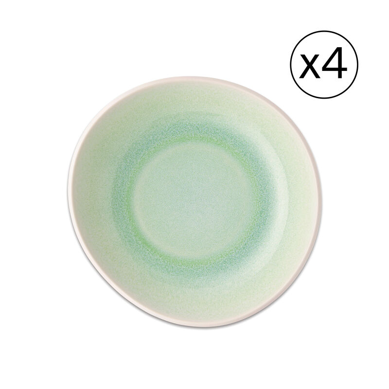 Deep Plate Set for 4 people 4 Pieces