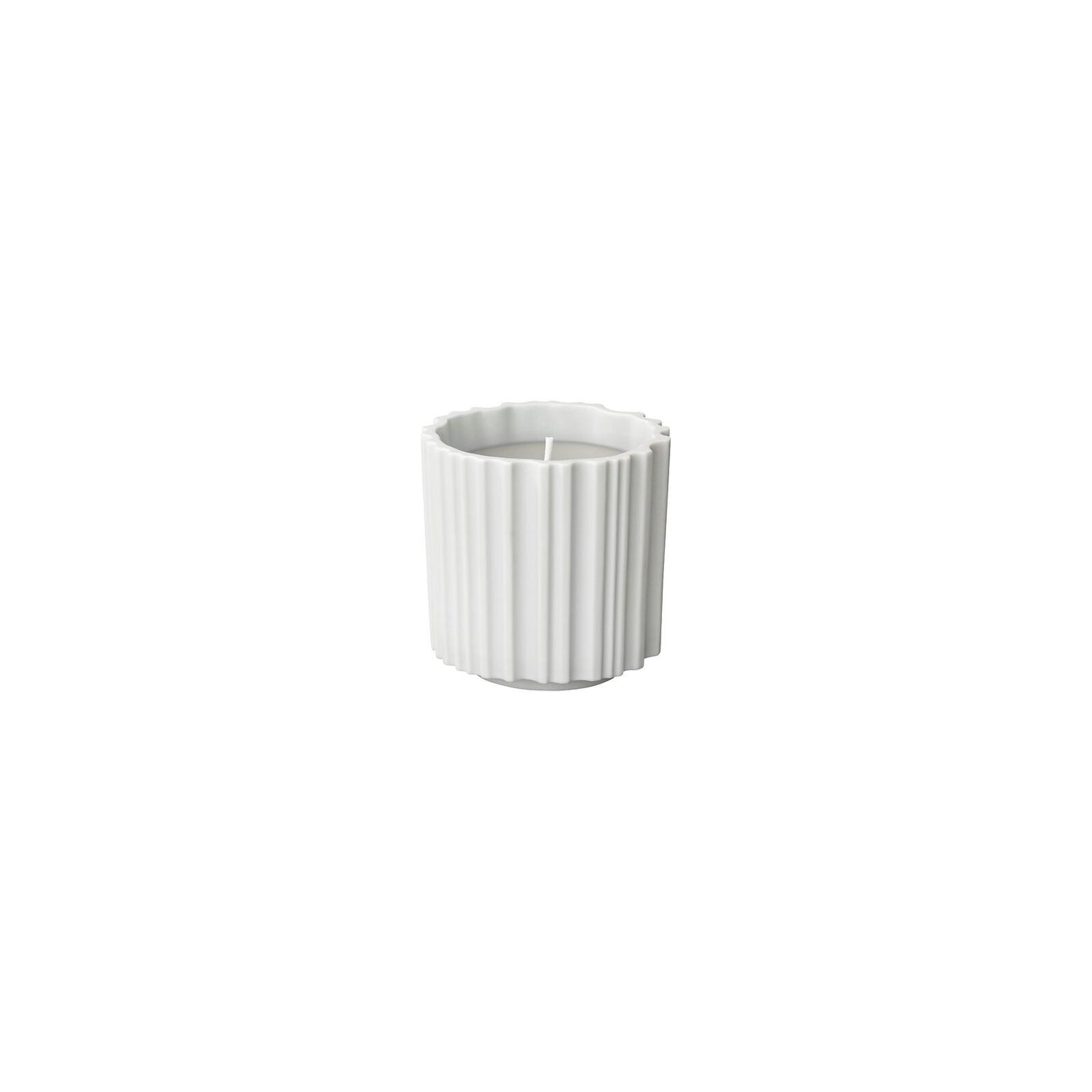 Candle (8.30 cm) from the Rosenthal Ura Weiss matt collection in porcelain. image number null