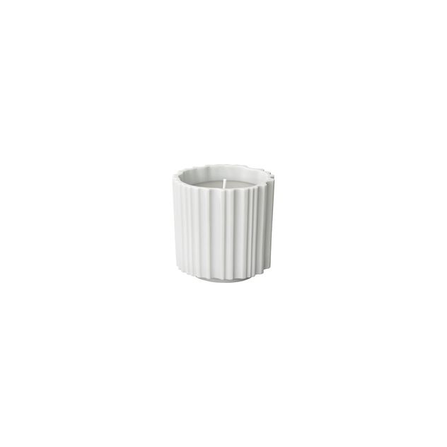 Candle (8.30 cm) from the Rosenthal Ura Weiss matt collection in porcelain. image number 0