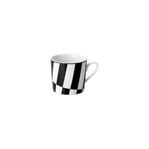 Mug (11.90 cm, 0.38 l) from the Rosenthal Home Monochrome Stripes collection. image number 0