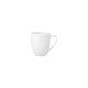 Mug (0.36 l, 7.90 cm diameter) from the Rosenthal TAC Weiss collection in porcelain.