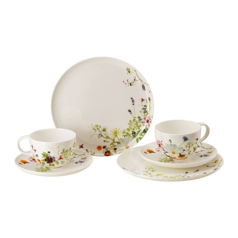 Dinnerware for 2, 6 pcs