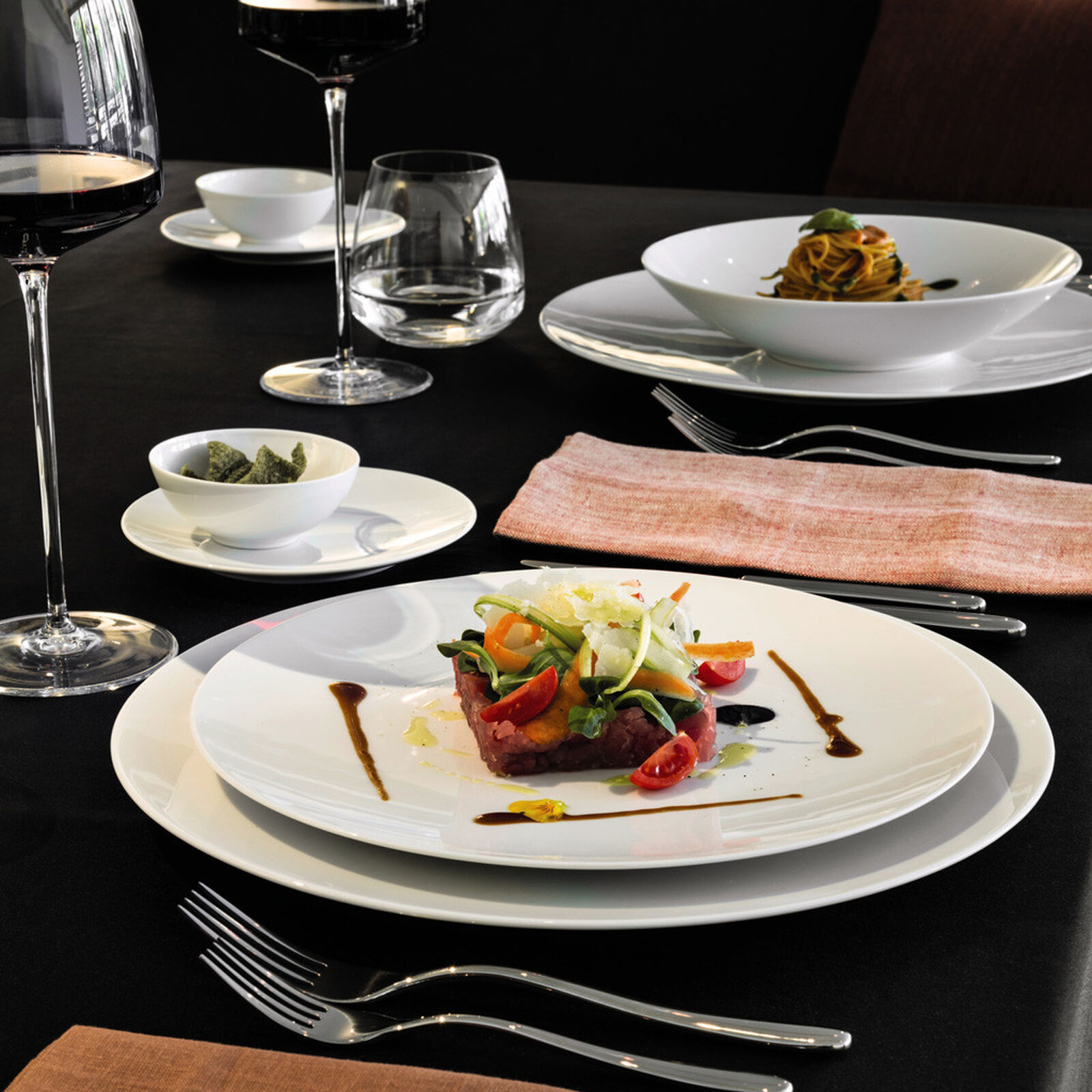 TAC 5 Pcs Place Setting | 02 White image number null