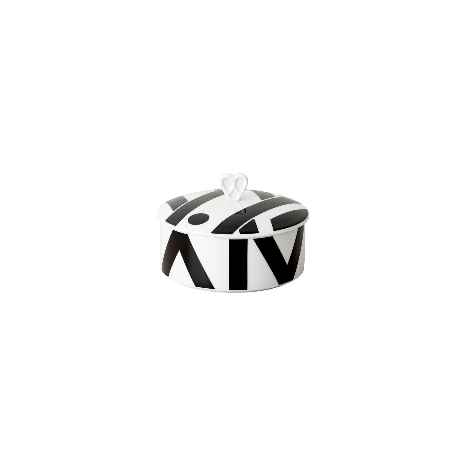 Sugar bowl (11.5 cm) from the Rosenthal Home Monochrome collection. image number null